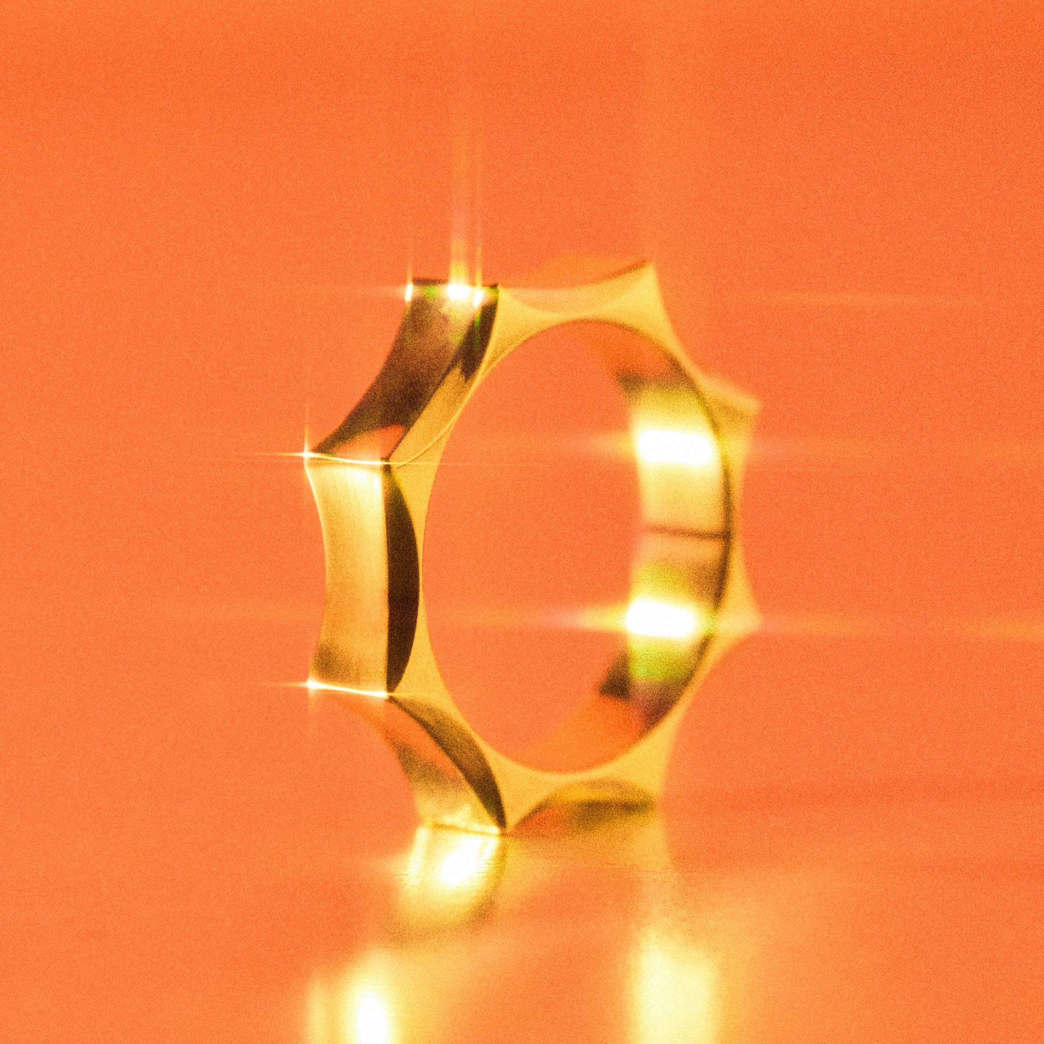 Sun Ring<br />
-k18 yellow gold